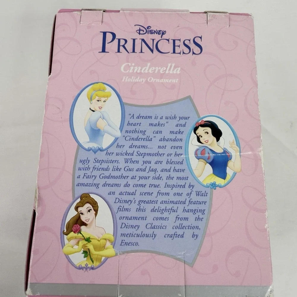 Enesco Disney Princess Cinderella Holiday Christmas Ornament‎